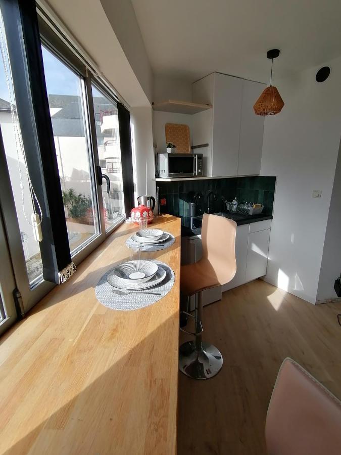 Vannes: Charmant Studio Sur Le Port Exterior foto